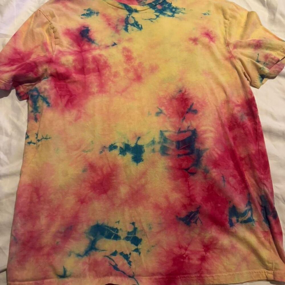 Topman Men's Tie-Dye T-shirt
